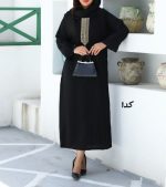 کفتان مشکی خرجکار هندی کرسپو